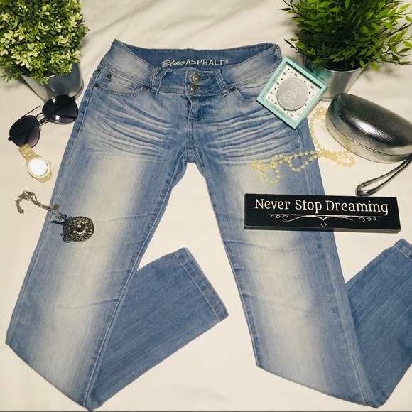 BLUE ASPHALT JEANS - Picture 1 of 5